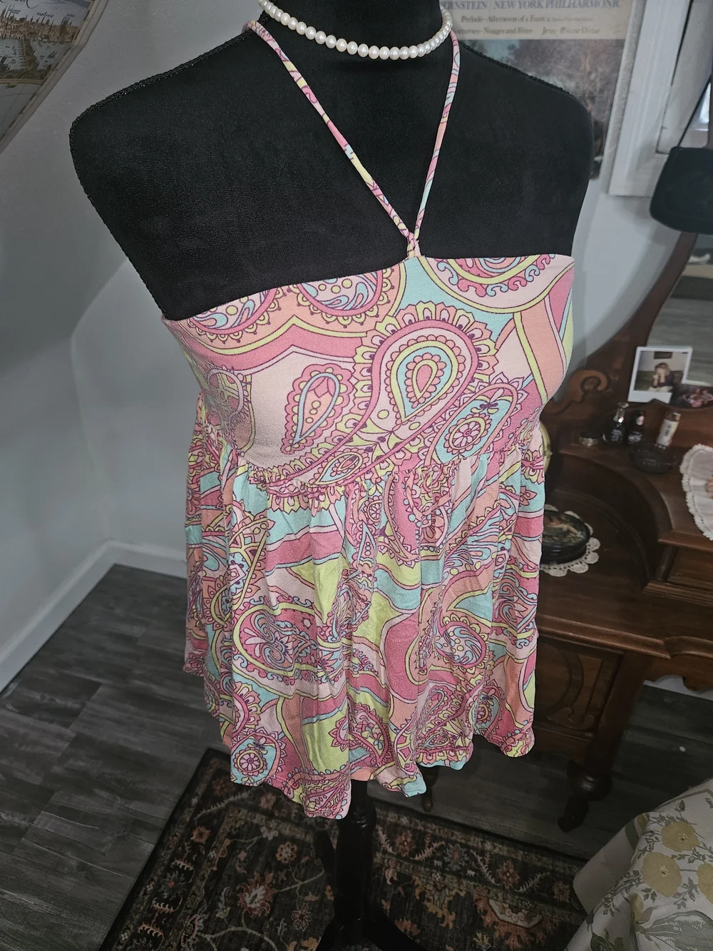 Gap Paisley Tube Top - Picture 2 of 3